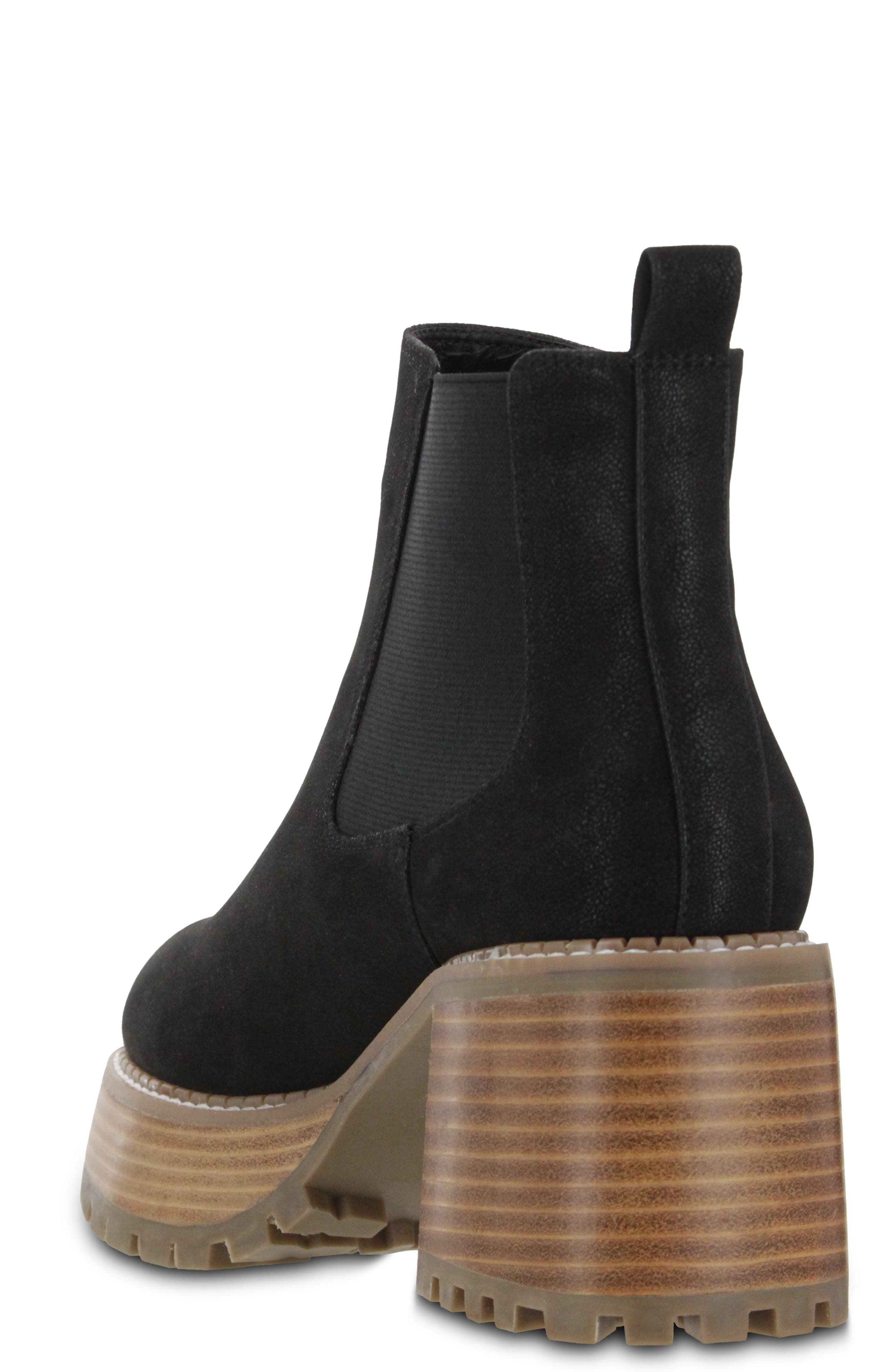 MIA Alejandro Stacked Platform Chelsea Boot, Alternate, color, 