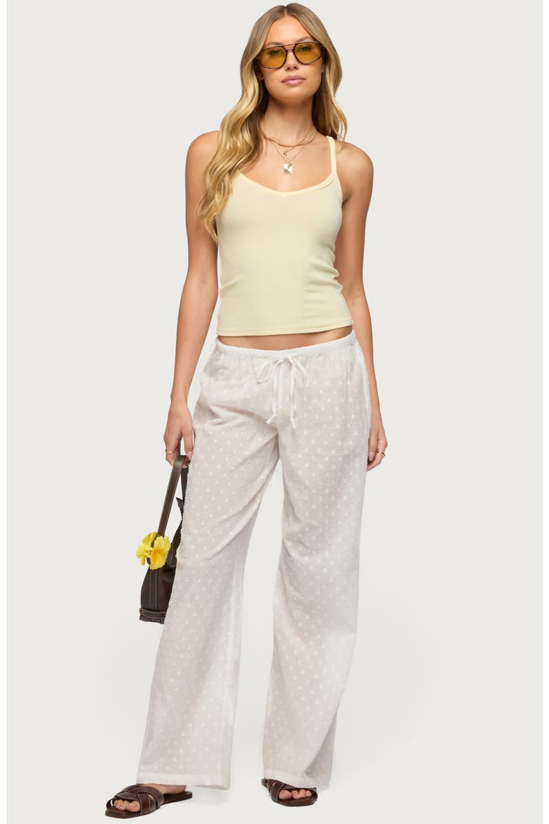 Aspyn Rib Camisole, Alternate, color, YELLOW