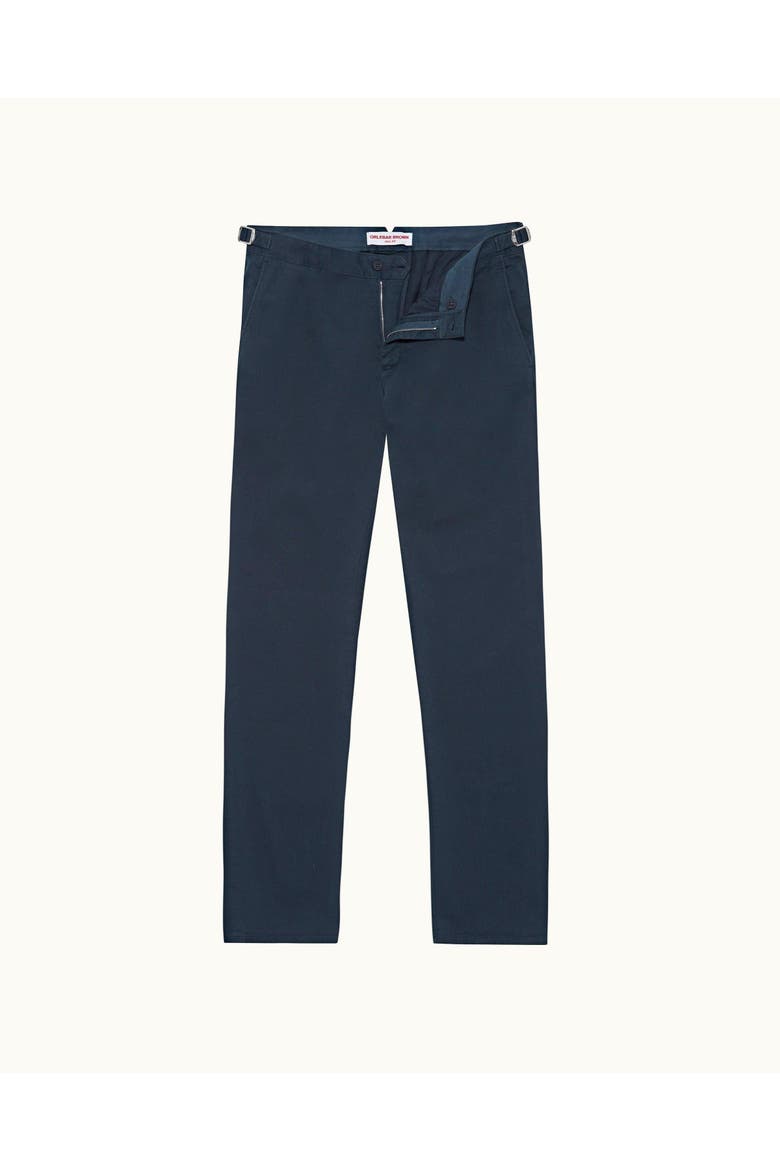 Fallon Stretch-Cotton Tailored Fit Stretch-Cotton Chinos, Alternate, color, DARK NAVY