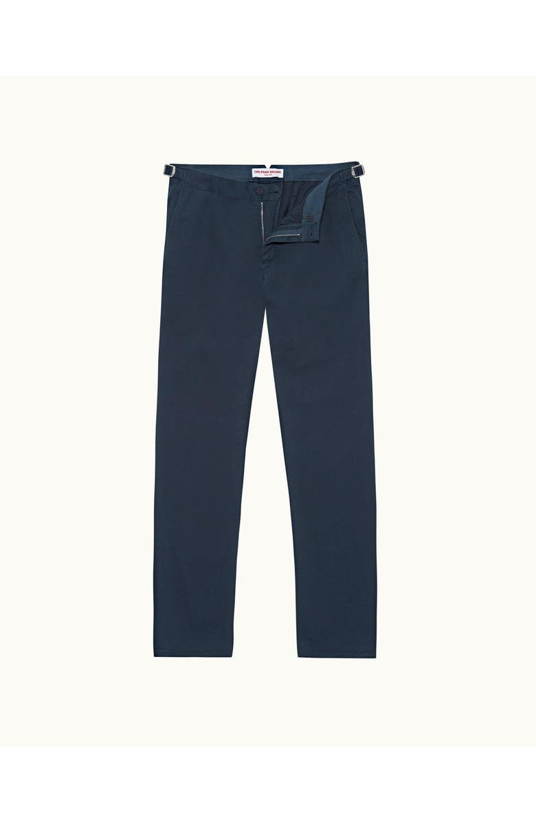 Orlebar Brown Fallon Stretch-Cotton Tailored Fit Stretch-Cotton Chinos, Alternate, color, Dark Navy