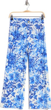 Joie Floral Print Wide Leg Pants