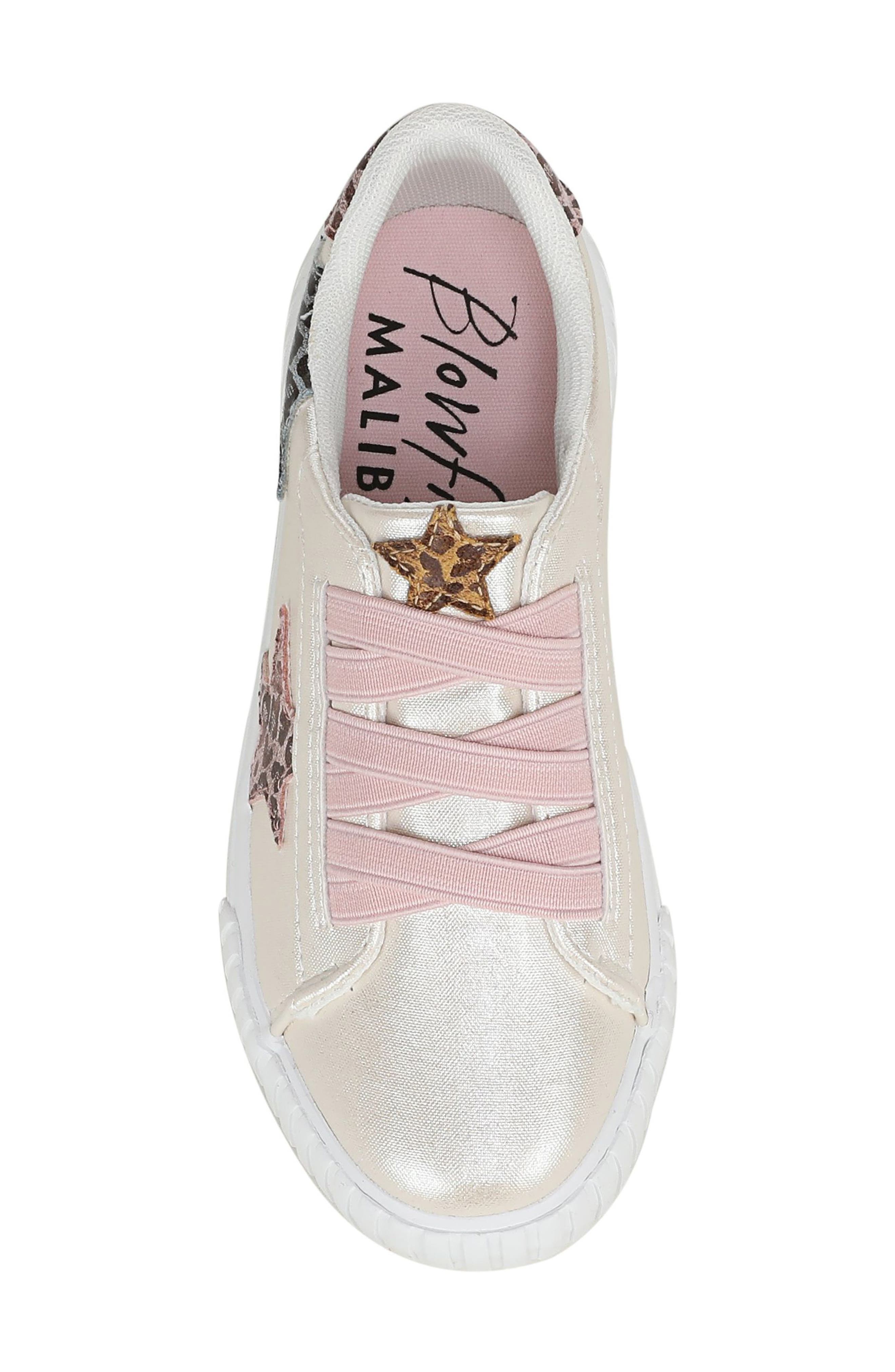 Kids' Wander On Faux Leather Sneaker, Alternate, color, WHITE MULTI FAUX LEATHER