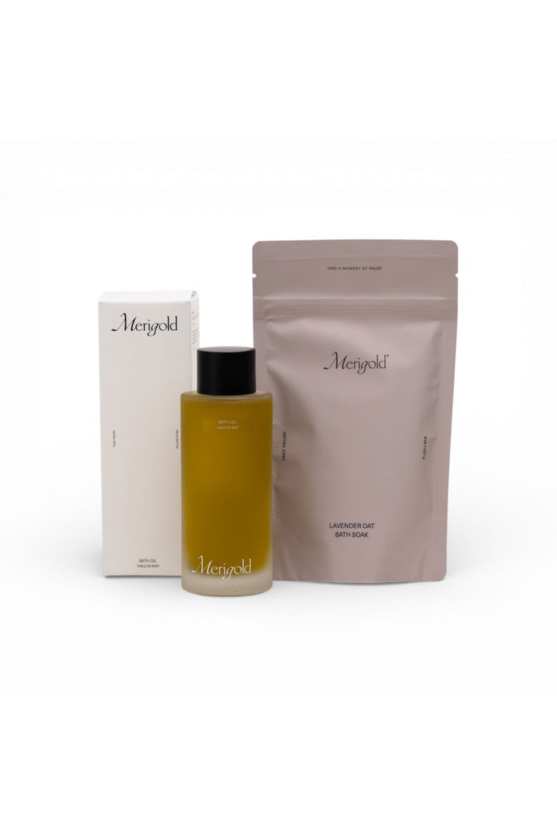 Bath Oil Lavender Oat Bath Soak Bundle, Main, color, Brown
