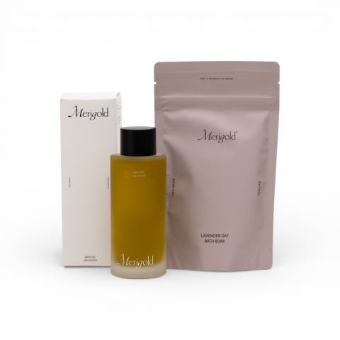 Bath Oil Lavender Oat Bath Soak Bundle