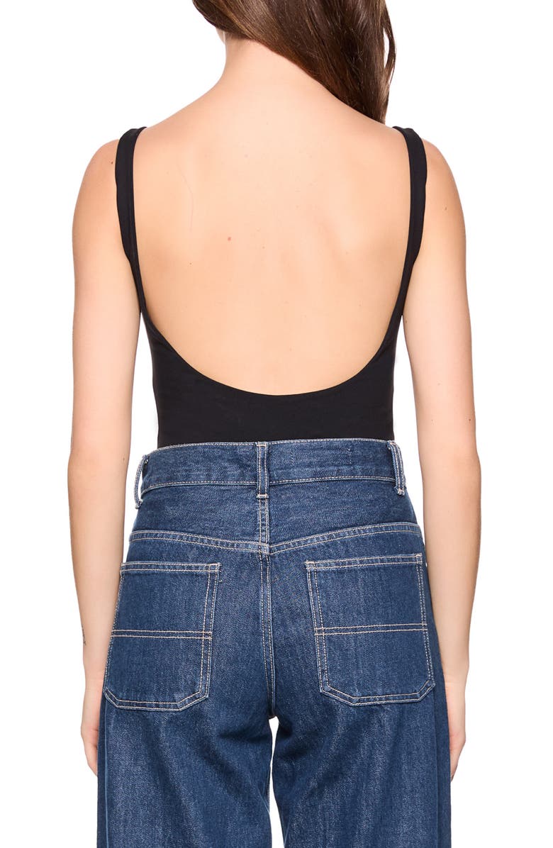 Susana Monaco Low Back Tank Bodysuit, Alternate, color, 
