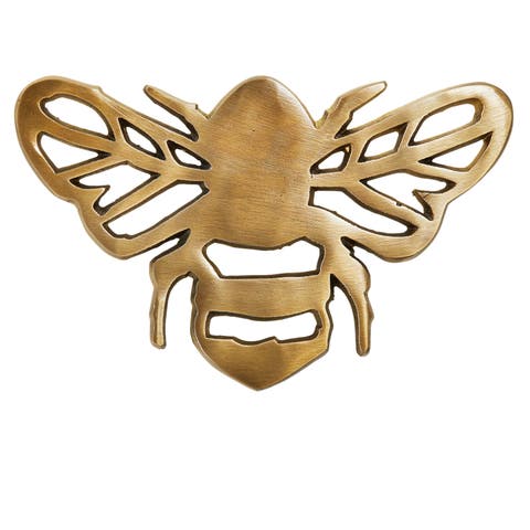 Bee Trivet Brass Aluminum Everyday