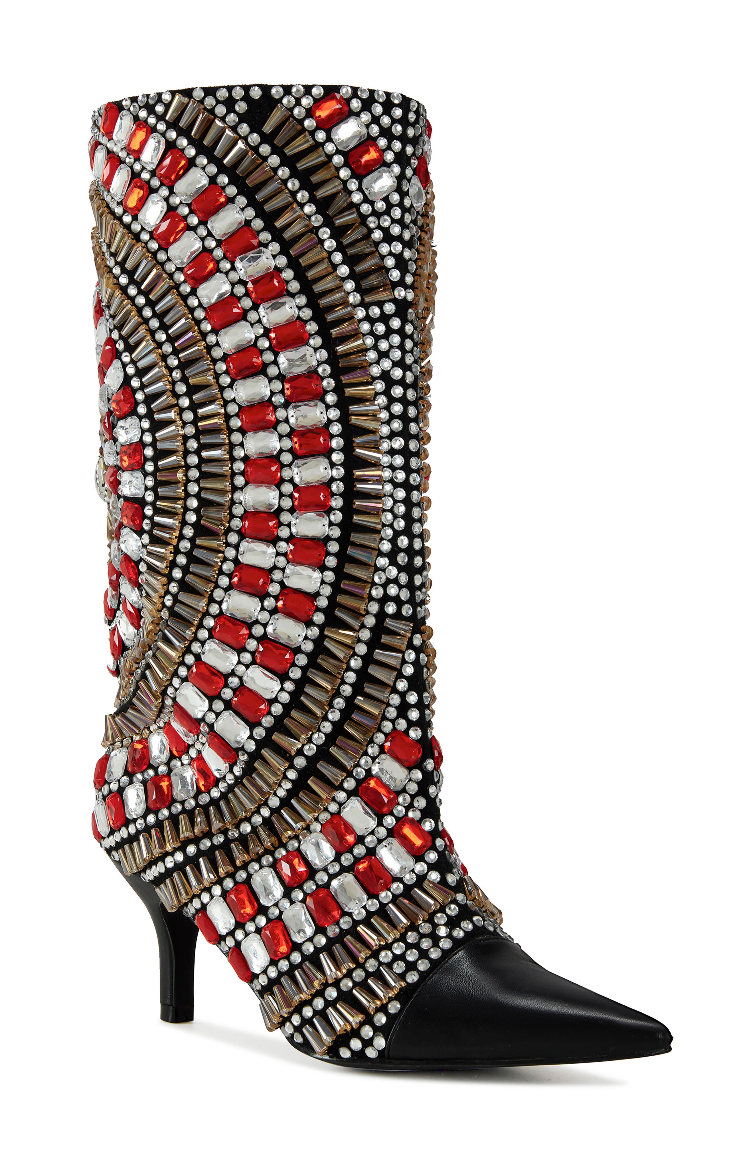 AZALEA WANG Farley Pointed Toe Boot, Main, color, 