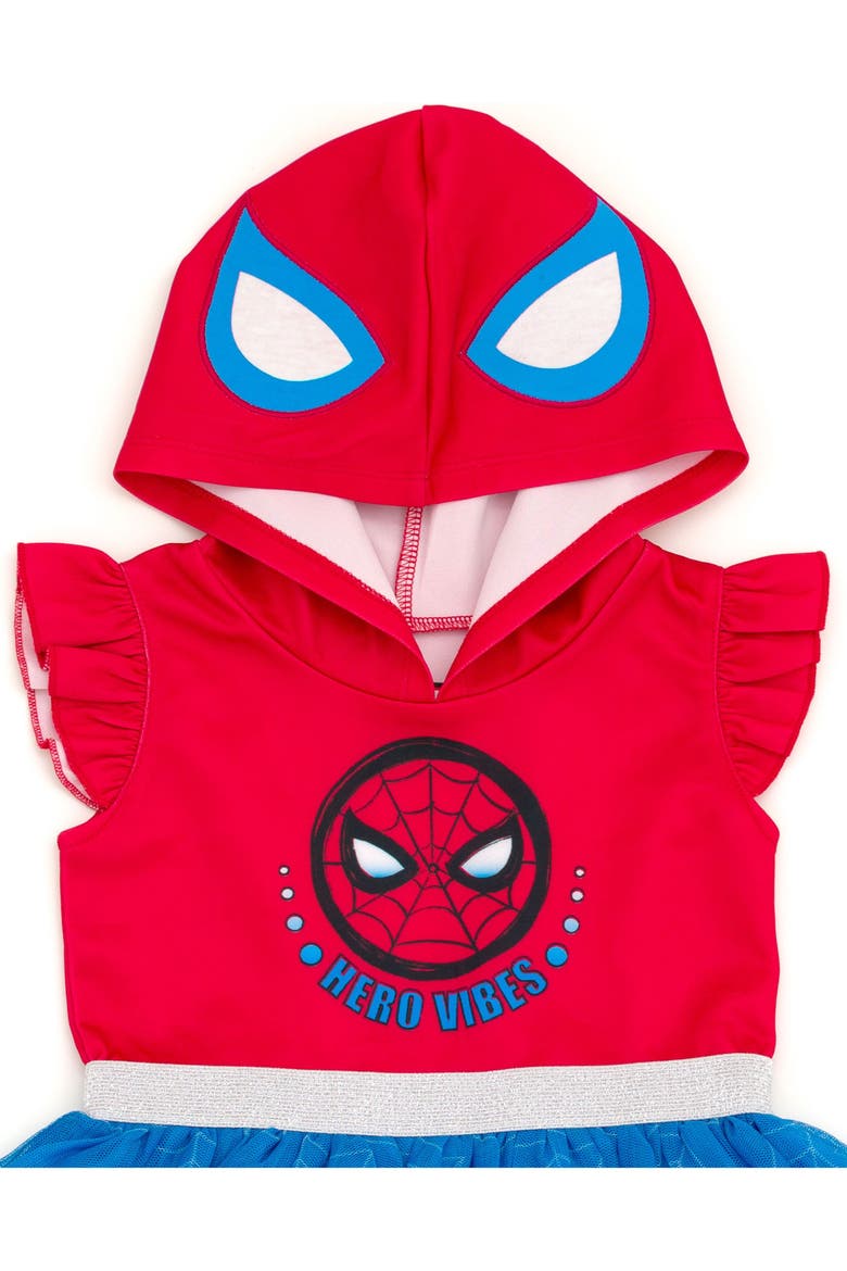 Spider-Man Cosplay Tutu Dress, Alternate, color, Spider Man Red Blue