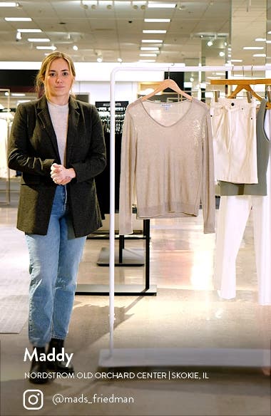 Tommy Bahama Cedar V-Neck Linen Sweater | Nordstrom
