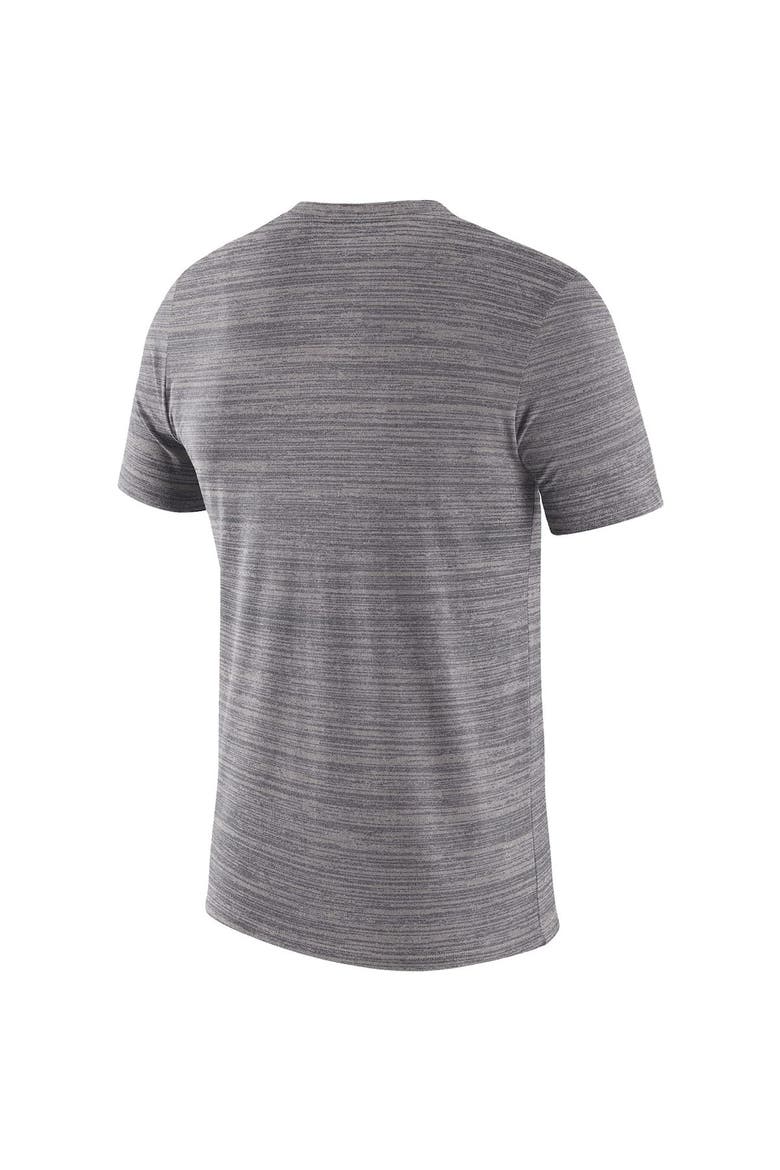 Men's Nike Charcoal Syracuse Orange Big & Tall Velocity Space-Dye Performance T-Shirt, Alternate, color, Charcoal