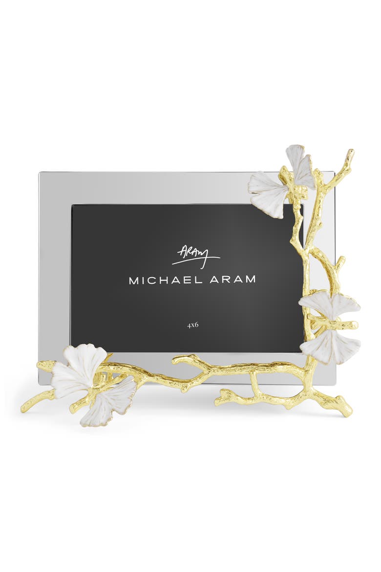 Butterfly Gold 4 x 6-Inch Picture Frame, Main, color, GOLD MULTI