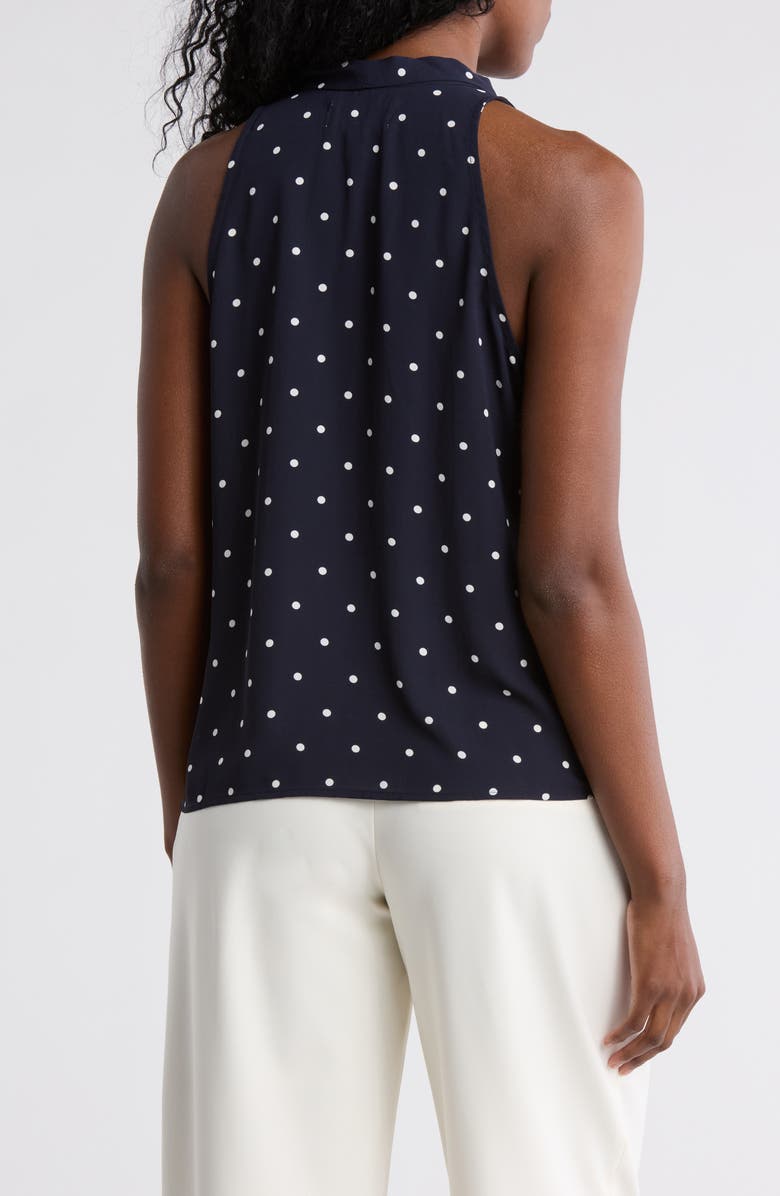 Bow Front Sleeveless Top