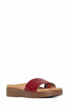 Fiji Suede Slide Sandal