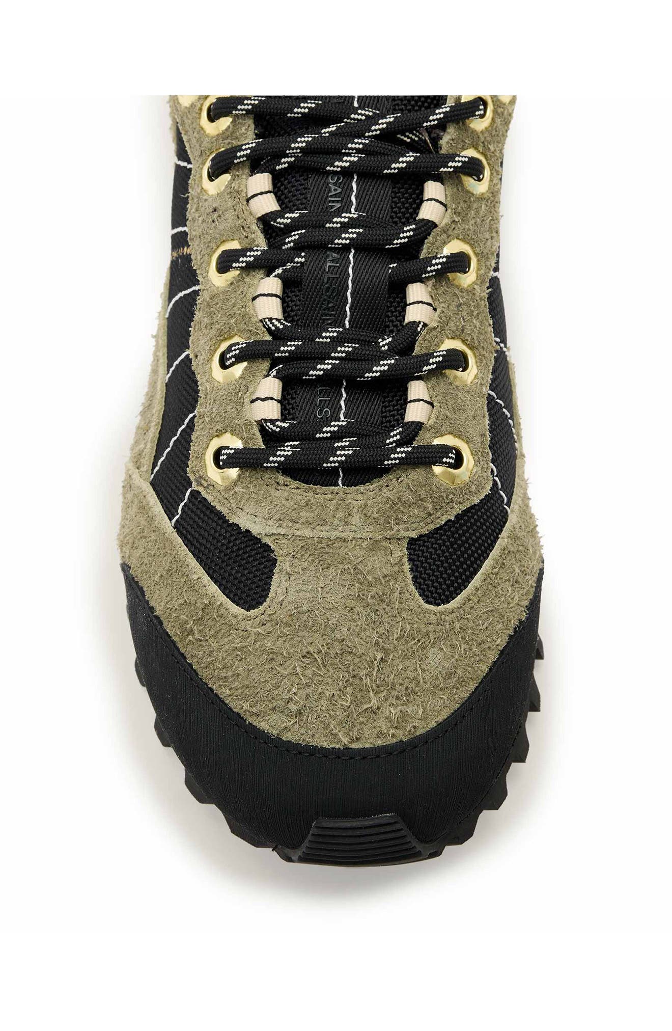 AllSaints Nevis Sneaker, Alternate, color, Khaki Green
