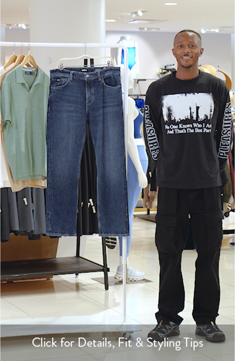 Ogden Straight Leg Jeans, sales video thumbnail