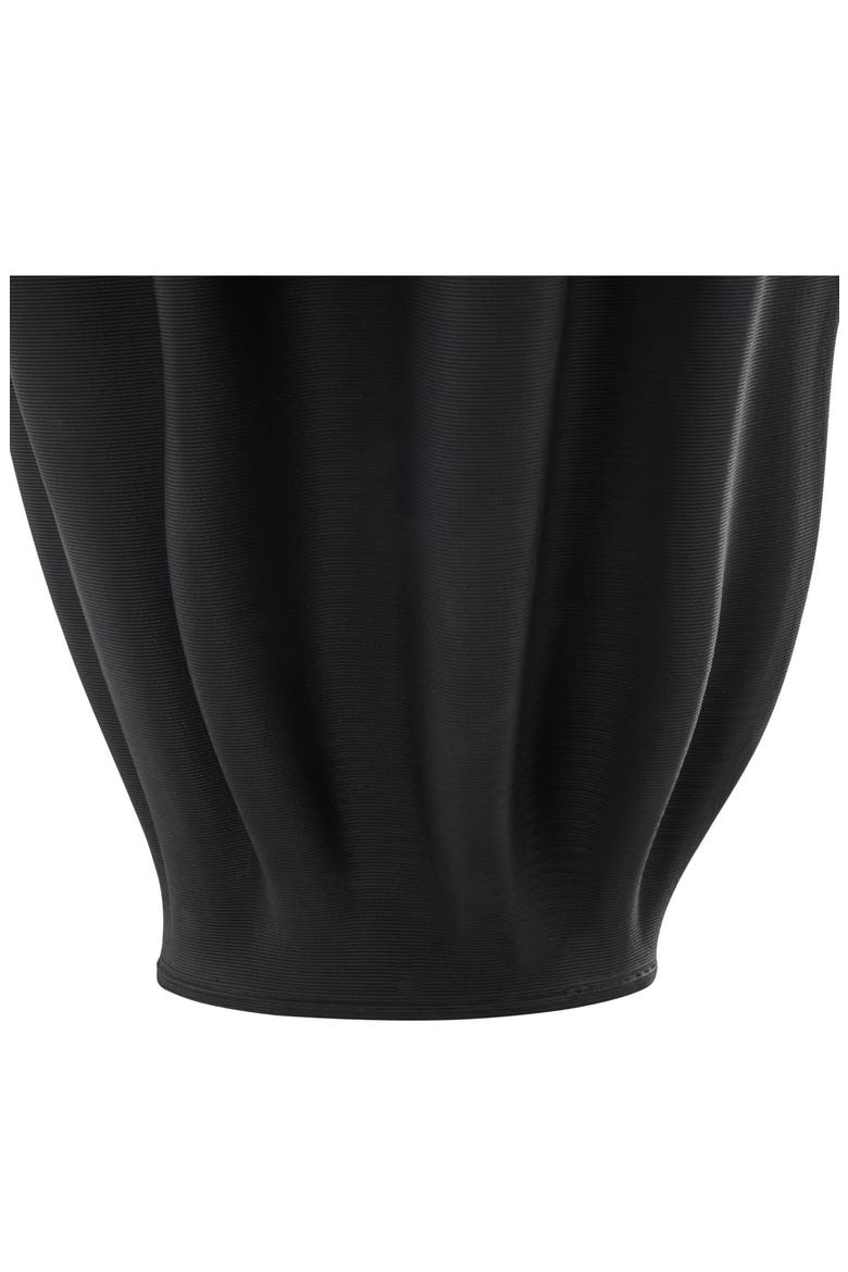 Ceramic Vase, Alternate, color, BLACK