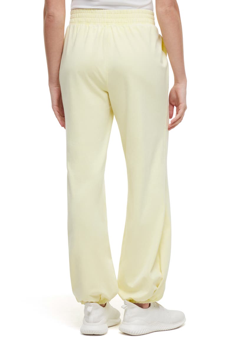 Aleyna Knit Sweatpants, Alternate, color, WAX YELLOW