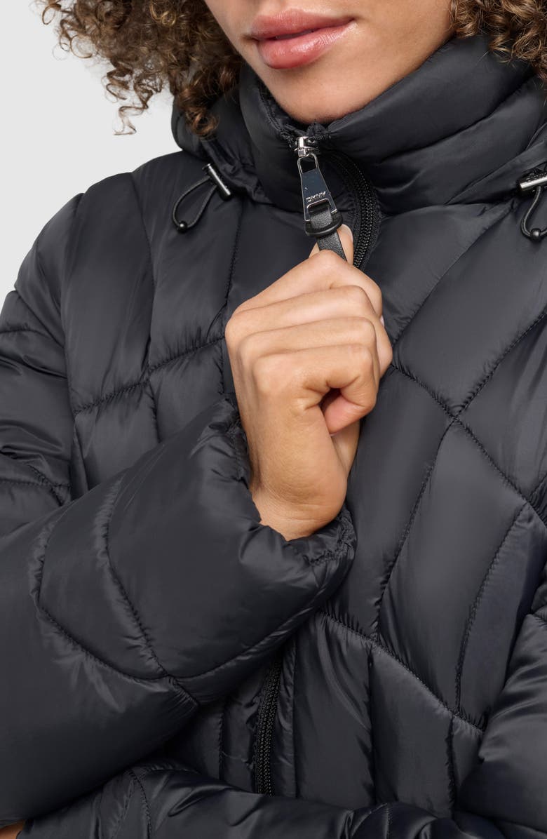 DKNY Cire Packable Hooded Puffer Jacket, Alternate, color, 