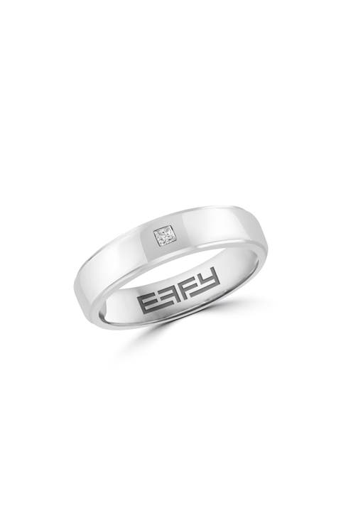 Men's Lab-Grown Diamond Band Ring