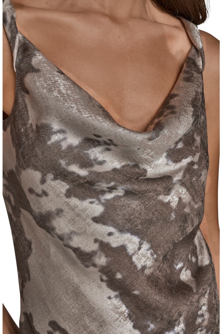 Twist Shoulder Metallic Camisole, Alternate, color, DARK VAPOR MULTI