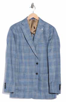 Hertford Plaid Wool, Silk & Linen Sport Coat