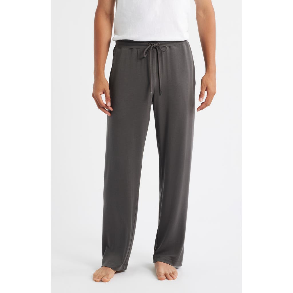 Daniel Buchler Modal Blend Pajama Pants In Gray