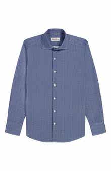 Robert Graham Tadlow Micro Cotton Button-Up Shirt
