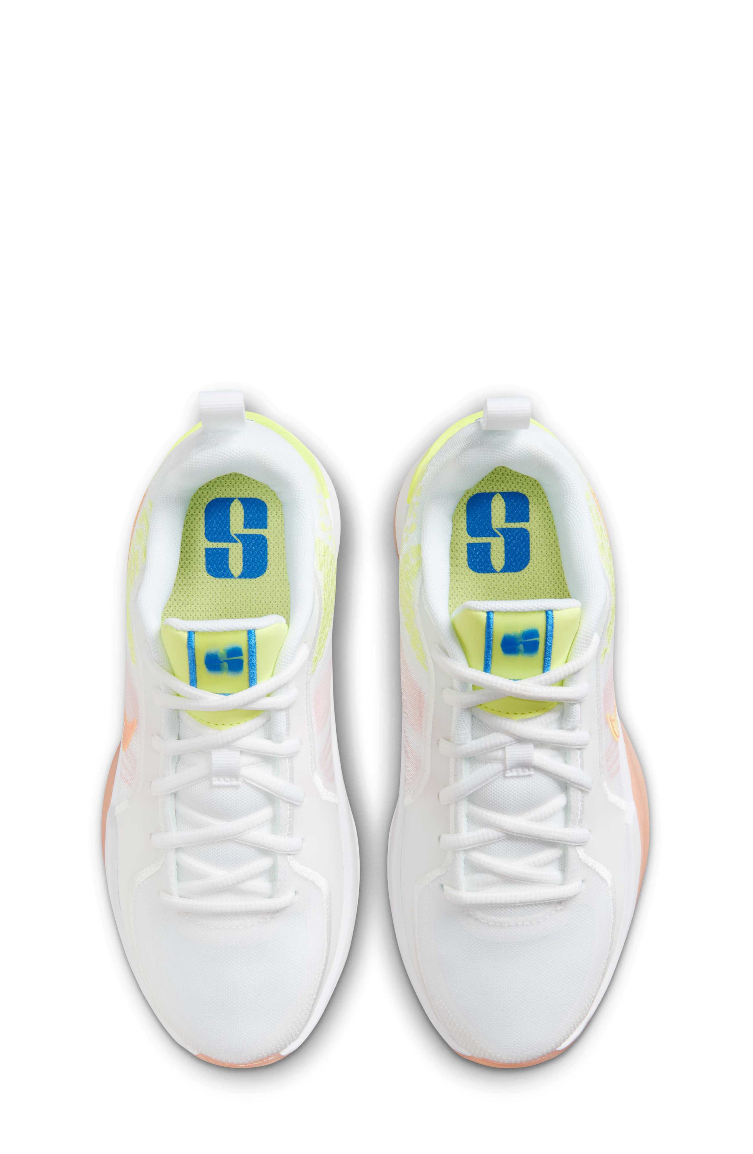 Nike Sabrina 2 SE Basketball Shoe, Alternate, color, White/ Apricot Agate/ Blue