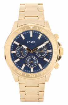 Fossil Bannon Multifunction Bracelet Watch, 45mm
