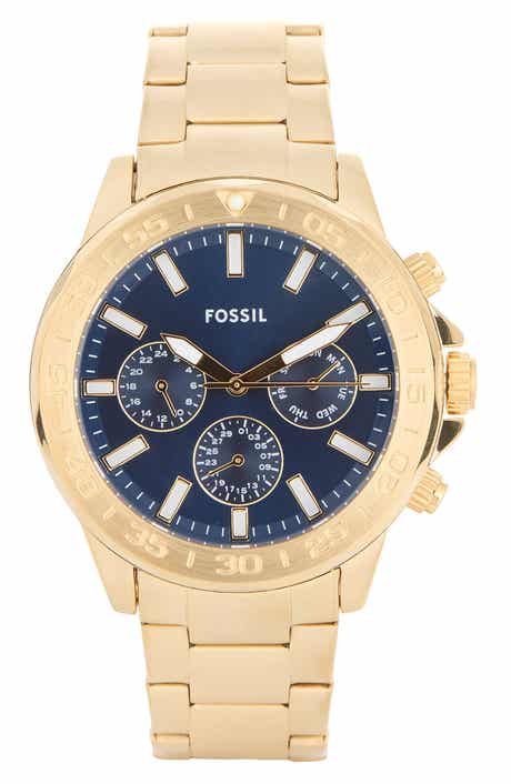 Fossil Bannon Multifunction Bracelet Watch, 45mm