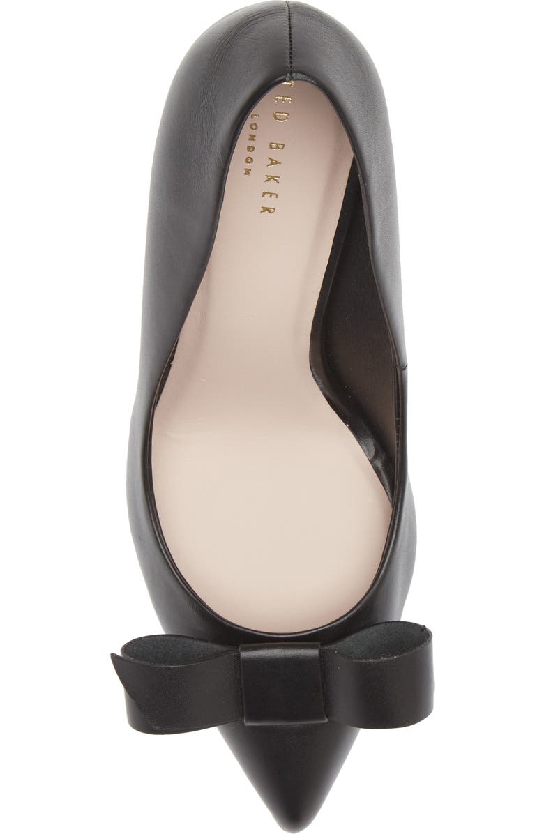 Ted Baker London Zafinii Bow Pointed Toe Pump, Alternate, color,