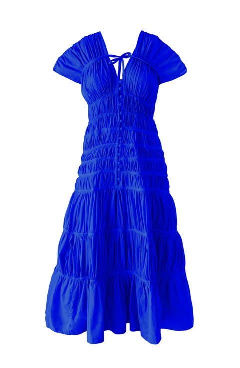 The Srikandi Ruffle Maxi Dress