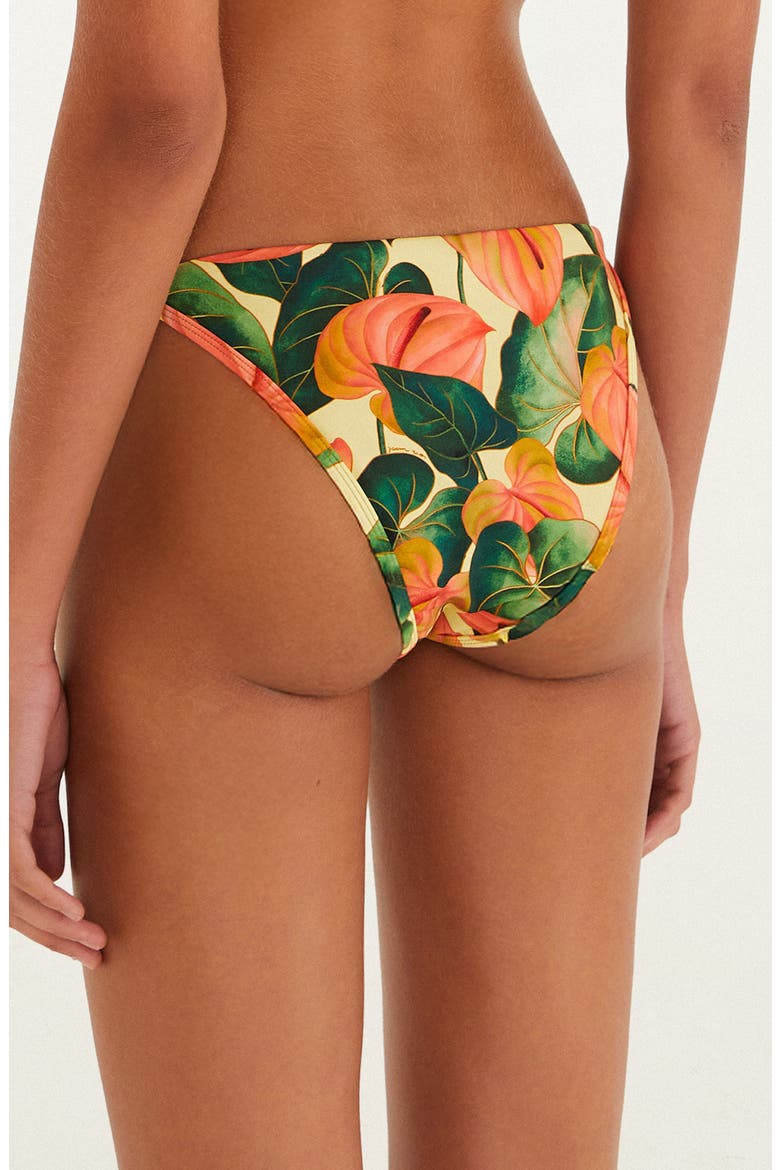 Anturium Bikini Bottoms, Alternate, color, GOLDEN YELLOW