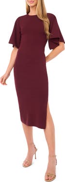 Ted Baker Flare Sleeve Midi Dress