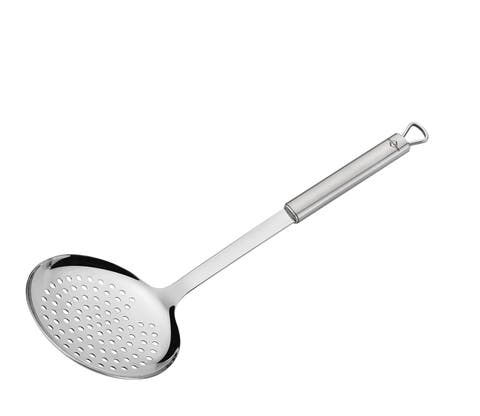 Parma Skimmer w/ Holes, 18/10 Stainless Steel, 14-Inch