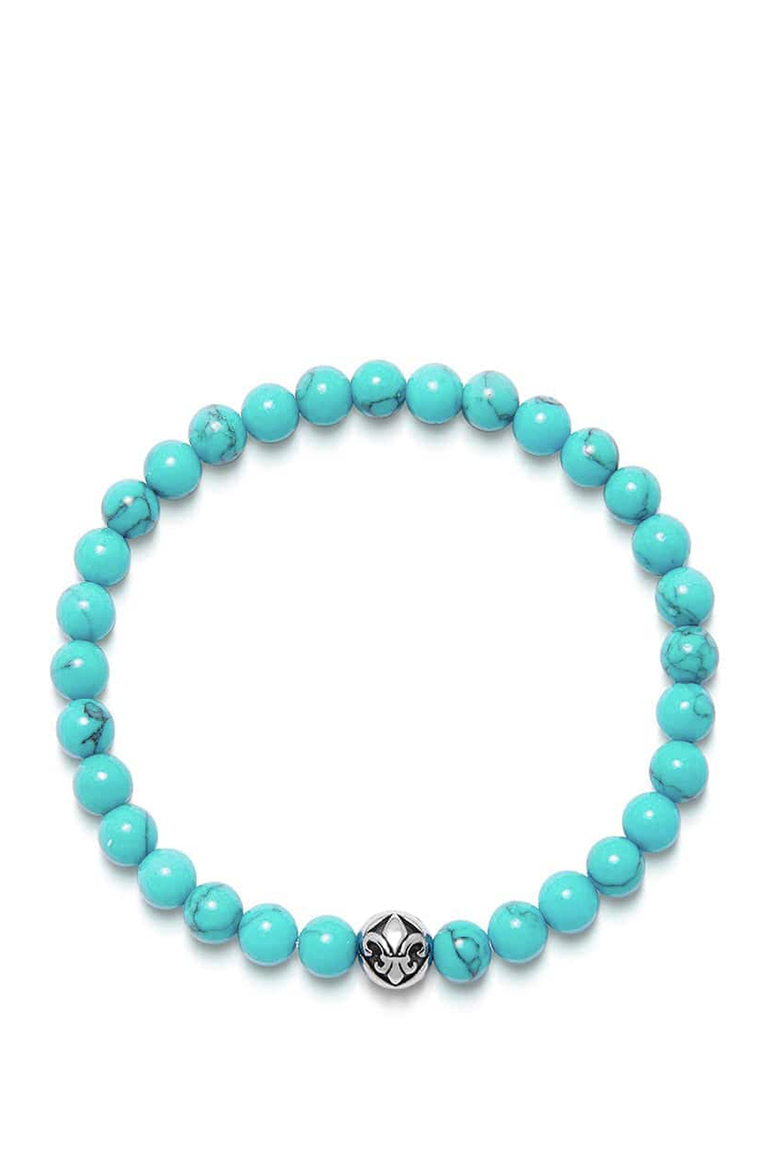 Turquoise Wristband Bracelet, Main, color, Turquoise / Silver