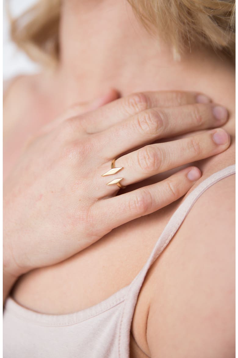 Windsor Open Ring, Alternate, color, GOLD