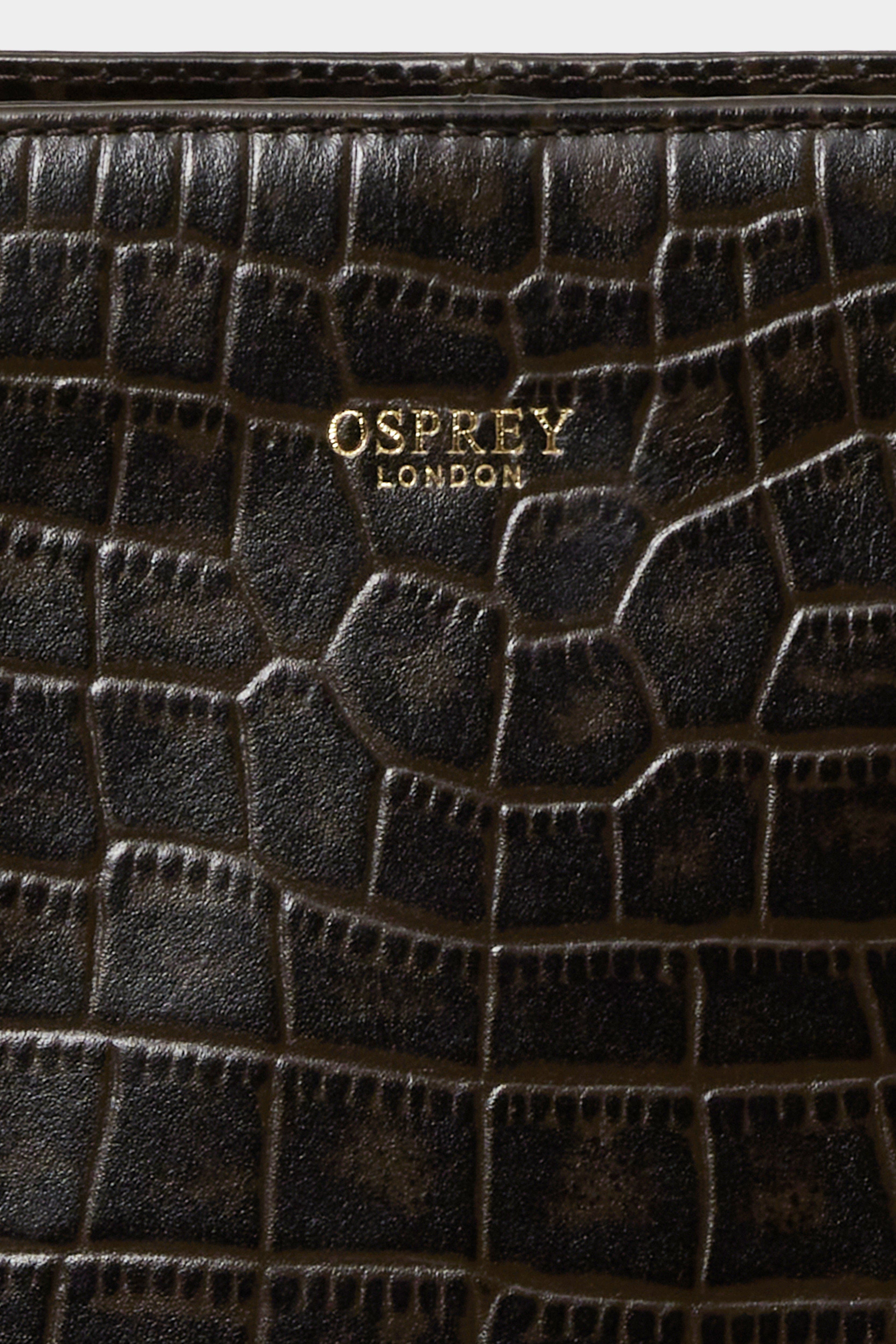 Osprey London The Adaline Leather Workbag, Alternate, color, Chocolate