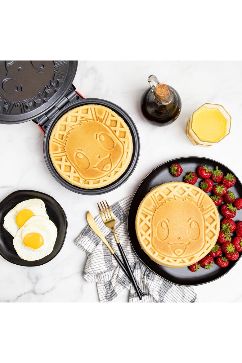 Pokemon Eevee Round Waffle Maker, Alternate, color, None