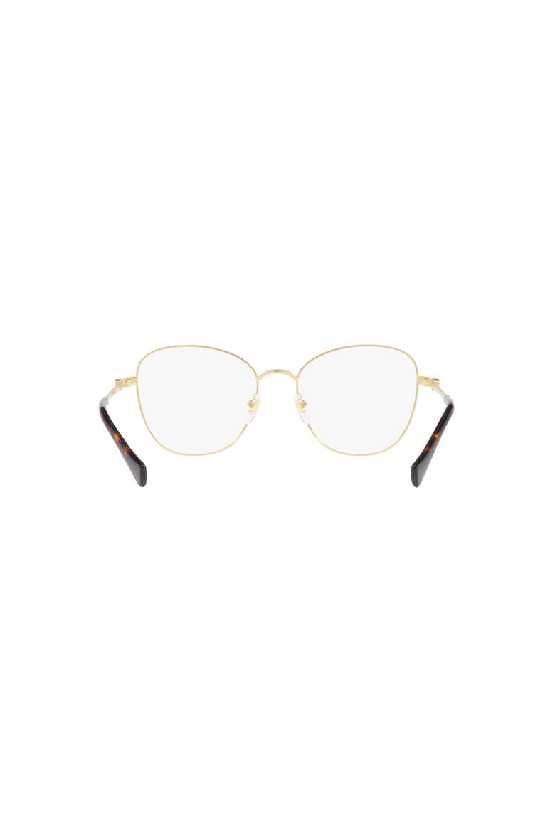 55mm Cat Eye optical glasses, Alternate, color, Gold