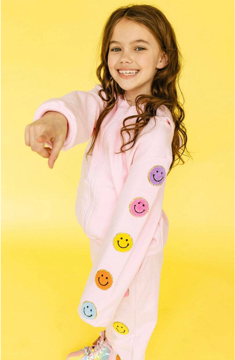 Lola + The Boys Rainbow Cozy Emoji Set, Alternate, color, 