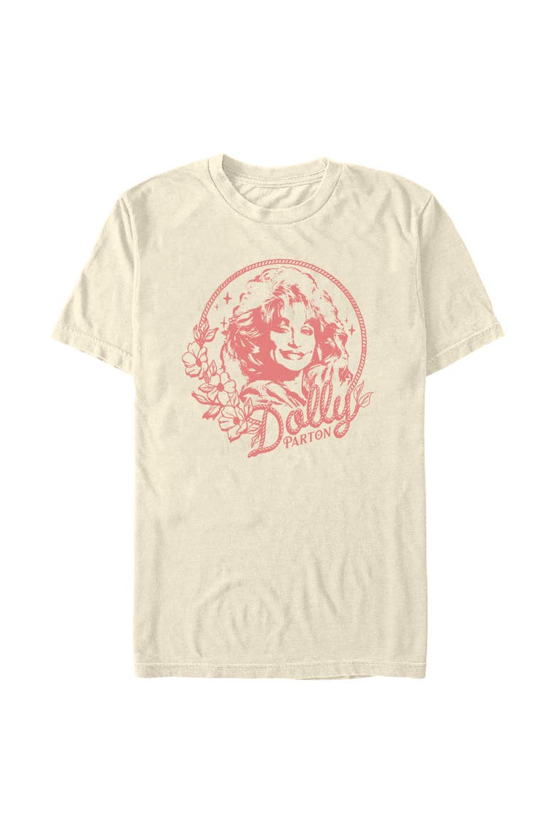 Men's Artistic Lasso Badge Short Sleeve T-Shirt, Main, color, Off White