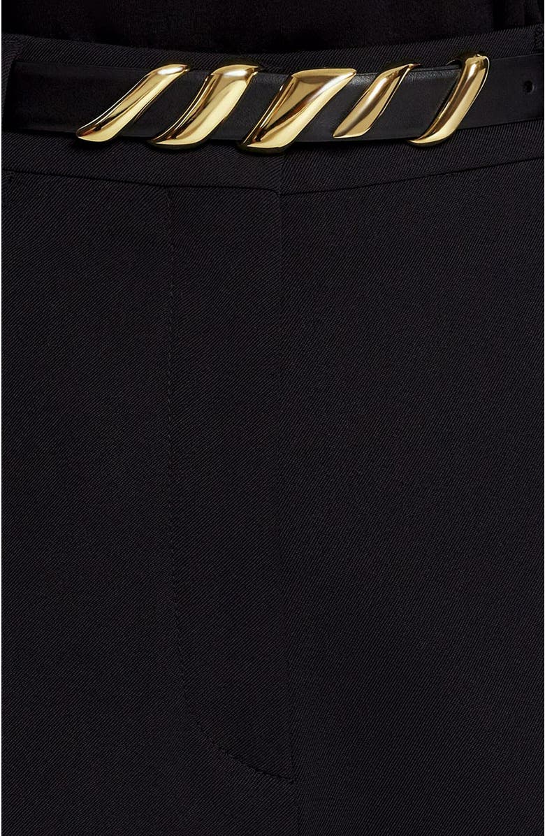 Lanvin Mélodie Ribbon Leather Belt, Alternate, color,