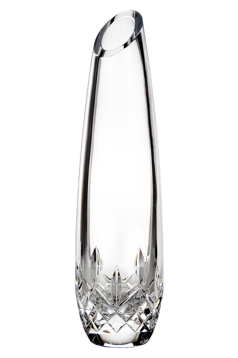 Lismore Essence Lead Crystal Bud Vase, Main, color, CLEAR