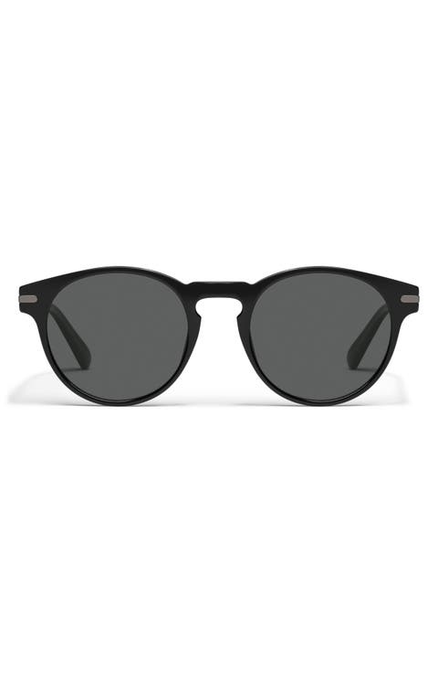 52mm Slow Mo Polarized Round Sunglasses