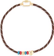 Madewell Heart Carabiner Hiker Cord Necklace