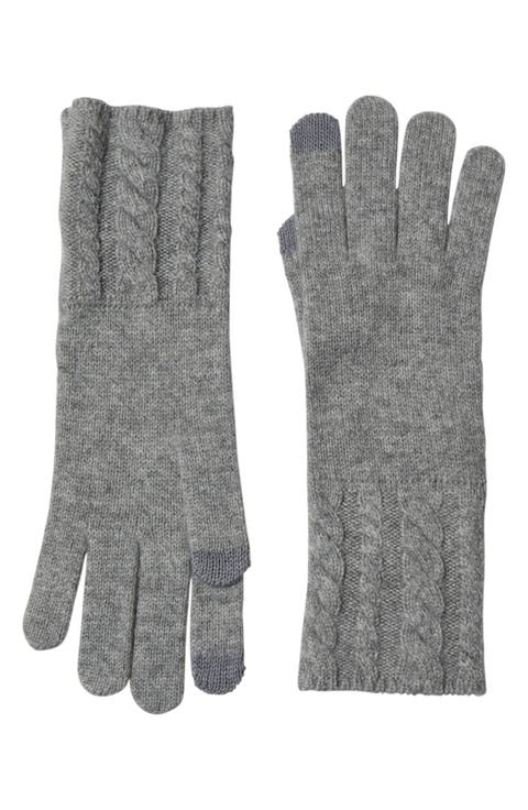 Cashmere Knit Gloves