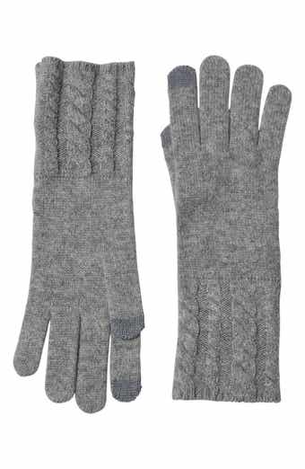 Bruno Magli Cashmere Knit Gloves