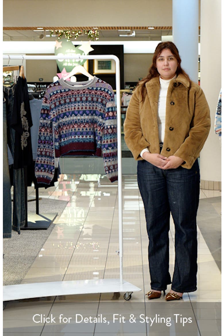 Favorite Things Mixed Print Wool Blend Sweater video