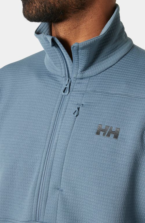 Helly Hansen Evolved Air Half Zip Midalyer Pullover In Washed Navy